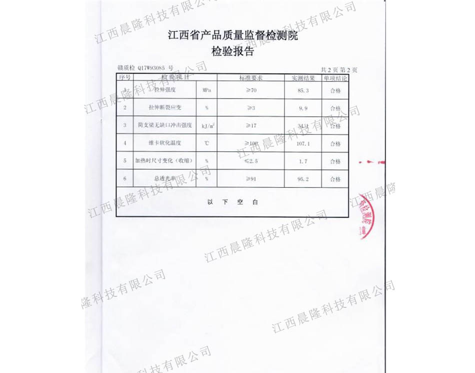 荣誉资质亚克力|亚克力厂家|江西晨隆科技有限公司